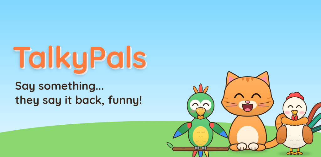 Mimi the cat, Kiwi the parrot and Doodle the rooster